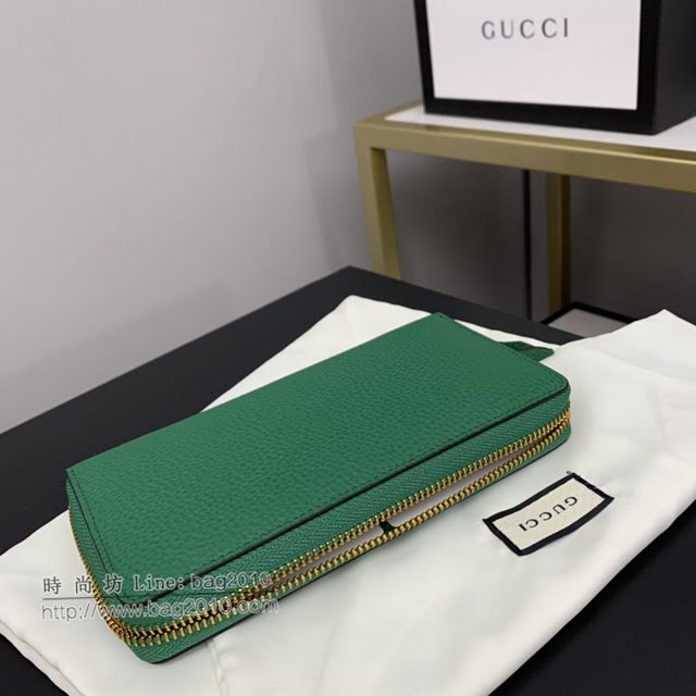 Gucci顶级男女包包 古驰飞碟刺绣贴花拉链款钱包 Gucci长夹钱包 474584  gdj1687